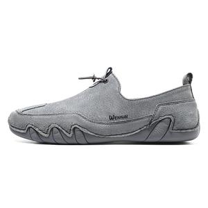 Повседневные туфли мужские серые Wen Nai, Gray