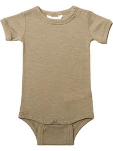 Joha Детский боди с короткими рукавами бежевого цвета