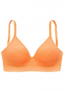 Бюстгальтер пуш-ап LASCANA, оранжевый
