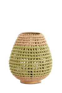 Kalipa Зеленая настольная лампа Ø32/34,5 см Light & Living, зеленый