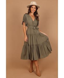 Женское платье Barker Petal and Pup, зеленый