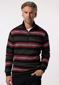 Свитер ZIPPKRAGEN BRUSTTASCHE BOSTON PARK, черный