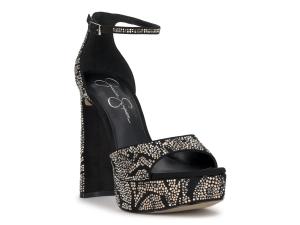 Сандалии Jessica Simpson Telxia Platform Sandal, черный