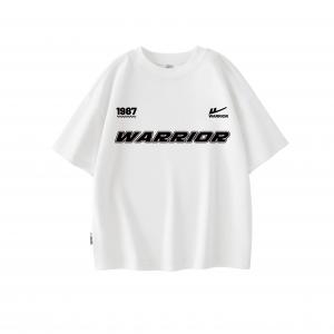 WARRIOR Футболка White/H Pure Black English для детей 3-7 лет