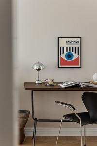 Плакат с глазами баухауза Postery, 30x40 см, бежевый