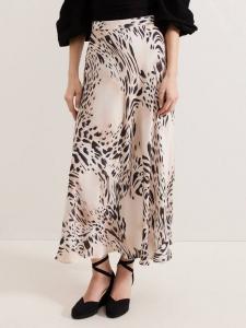 Юбка макси с анималистичным принтом Orla Phase Eight, Black/Ivory