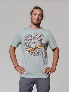 Футболка Серфинг на всю жизнь в Алоэ wat? Apparel