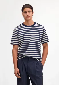 Футболка с принтом "педро" Nn.07, Navy Stripe