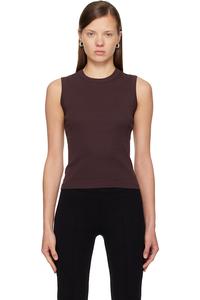 Flore Flore Коричневая майка Эсме