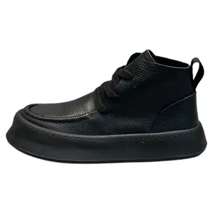 ZUOSAISI Мужские скейтерские кроссовки Mid Top черные, цвет Black