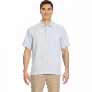 Мужская рубашка Waterman Island Jungle с пуговицами Quiksilver, Dusk Blue