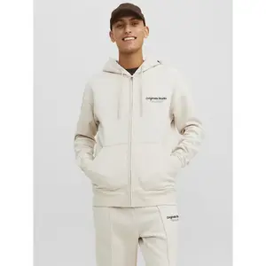 Толстовка Jack & Jones Vesterbro full zip, белый