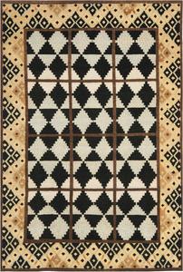 Ковер SAFAVIEH, 183 x 275 см, Gabbeh Collection, ассорти, ручная вязка, традиционная шерсть, идеально для помещений с высокой проходимостью в гостиной, спальне (GB222B)