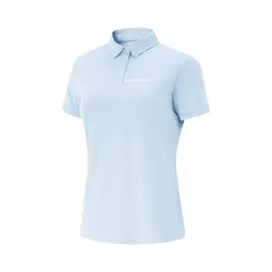 LINING Поло для женщин Clear Sky Blue