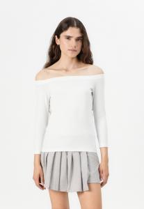 Топ с длинными рукавами VMPANDA OFF SHOULDER Vero Moda, белый