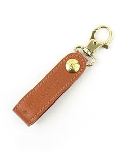 Брелок-подвеска для ключей Il Bisonte из кожи.
