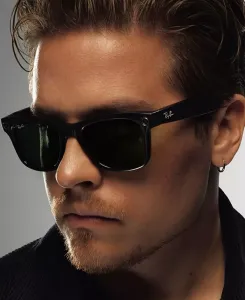 Коллекция очков Unisex AI Meta Gen2 Wayfarer Ray-Ban, синий