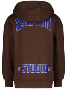 Толстовка с капюшоном Vingino, коричневый