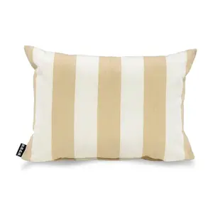 Декоративная подушка Classic Streifen Outdoor с наволочкой и наполнителем, 1 штука H.O.C.K., Natur + gestreift