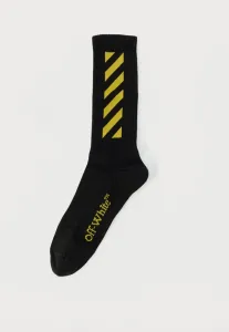 Вулканизированные носки средней высоты diag Off-White, Black/Yellow