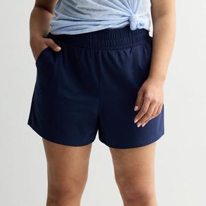 Мягкие, комфортные шорты больших размеров Tek Gear, цвет navy romance