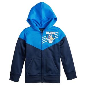 Толстовка Jumping Beans Bluey Active с графическим рисунком для мальчиков 4–8 лет, синий