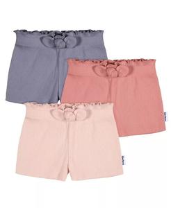 Вязаные шорты без шнурков для маленьких девочек, 3 шт Gerber, синий