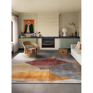 Dajiang Ковер 160х230 см Vintage Bauhaus Original, водонепроницаемый и устойчивый к пятнам, для гостиной