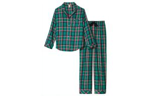 Пижамный комплект женский зеленый Victoria's Secret