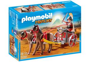 История Playmobil, блоки римских колесниц, 5391 г.
