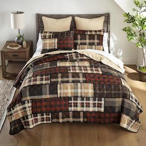Donna Sharp Комплект постельного белья Donna Sharp с декоративной наволочкой и стеганым одеялом LJ Plaid Lj Plaid