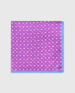 Мужской шелковый шарф Olimpo, фуксия