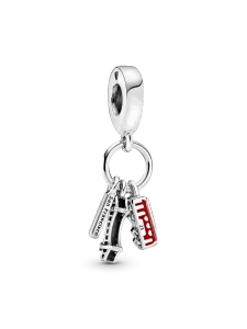 Подвеска-шарм Сан-Франциско Pandora, серебро 925 пробы