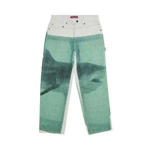 Джинсы Supreme x Damien Hirst Painter Jean, White