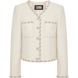 Куртки и пальто KARL LAGERFELD SS26 для женщин Karl Lagerfeld / Karl Lagerfeld Jeans, белый