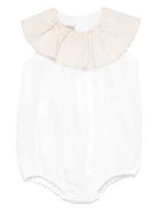 Комбинезон с оборками La Stupenderia, белый