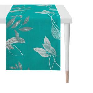 Настольный бегун Ambiente, 48x140 см, бирюзовый