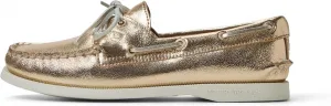 Женские лодочные туфли Sperry A/O с двумя отверстиями, золотой