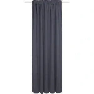 Виртовая штора «Uni Collection», (1 шт.), на заказ Wirth, темно-синий