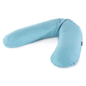 Чехол Theraline на подушку для кормления Original, горошек бирюзовый