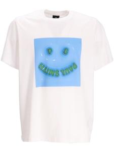 PS Paul Smith футболка с надписью «Счастливый поплавок», белый