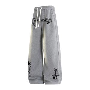 Повседневные брюки унисекс утепленные с флисовой подкладкой HUANQIU, heather серый