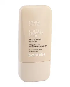 Тональная основа Pure Age Perfection Make-up & Treatment 30 мл Sensilis, 01 Beige