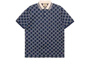 Мужская рубашка поло Gucci, синий