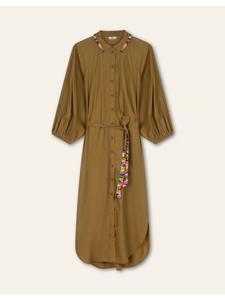 Платье до колена Oilily, коричневый