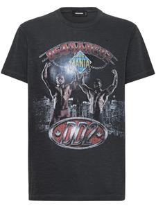 DSQUARED2 футболка с графичным принтом, черный