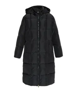 Стеганое пальто с подкладкой Emporio Armani Ea7, черный