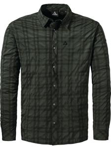 Schöffel Рубашка 'Yekuro' Regular fit Athletic Button Up в зеленом цвете