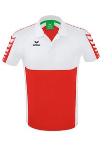 Поло erima Six Wings, красный