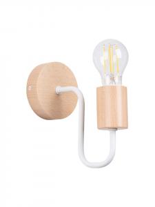 Настенный светильник DAZZLE, белый, высота 18,5 см